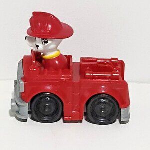 Nickelodeon Paw Patrol Marshall Figure Red Fire Truck Spin Master 2015 Dalmatian